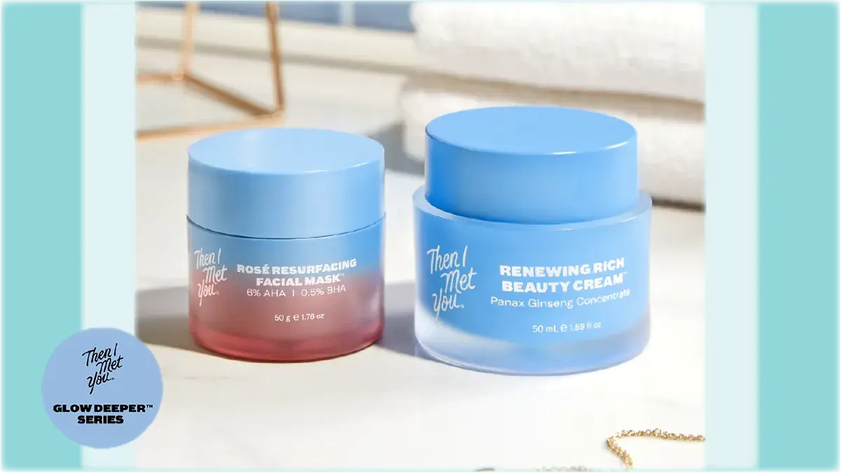 Glow Deeper Series: This Potent Skin Care Duo Resets and Renews Your Skin With A Gentle Blend of Acids and Ginseng Infused Hydration Illustrations