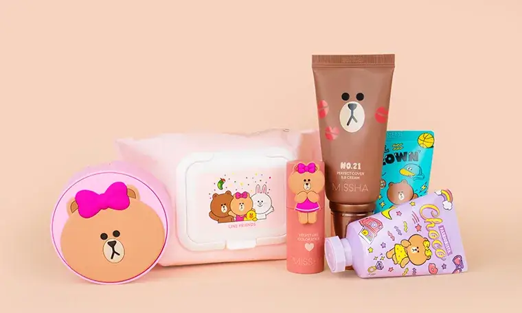 Thanks to This Missha X LINE Friends Collab, Your Beauty Routine Just Got a Whole Lot Cuter Illustrations