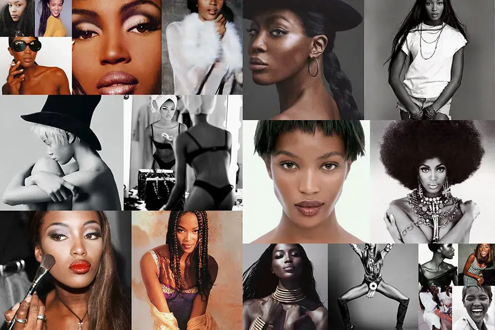 What Naomi Campbell Has To Say About Beauty Illustrations