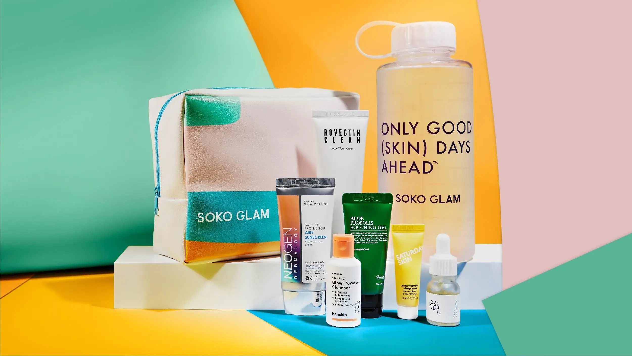 Grab This Curated, Protection Focused Sun Care Kit From Soko Glam During Skin Cancer Awareness Month Illustrations