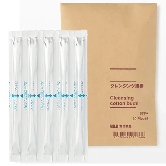 無印良品 銀座 クレンジング綿棒 