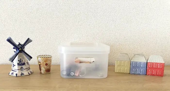 収納ケースにすべて入れる