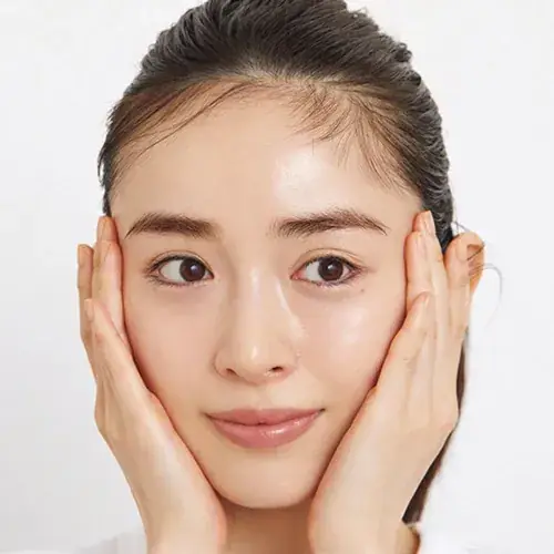 下地をなじませているところ