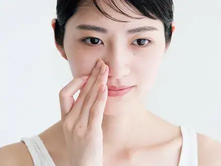 マット系の下地を仕込む