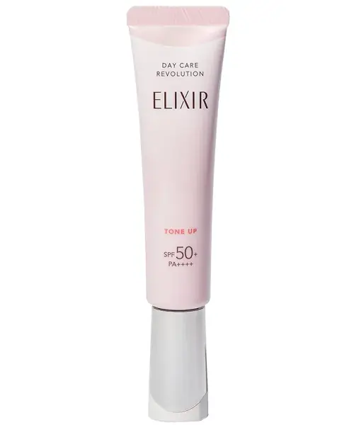 エリクシール デーケアレボリューション トーンアップ SP+ aa SPF50+・PA++++ 35g ￥3,410（編集部調べ）