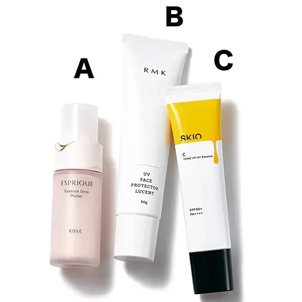 エスプリーク、RMK、SKIOの保湿下地