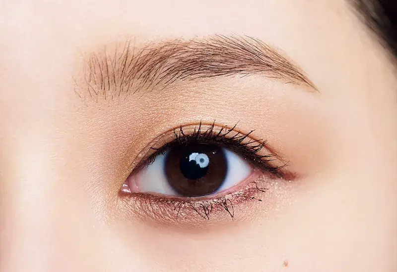 透け感眉